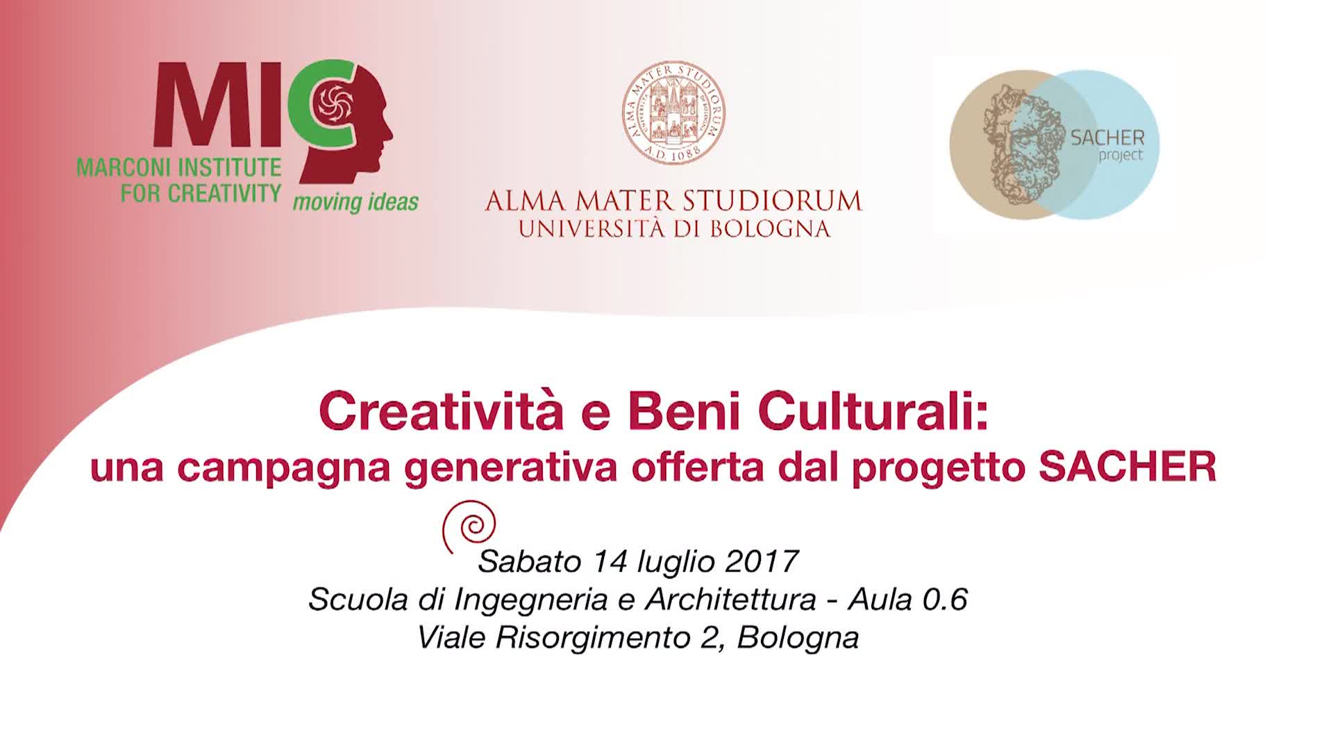 Creatività e beni culturali - Progetto Sacher - immagine